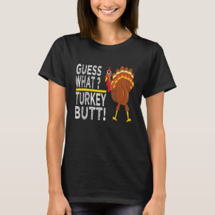 Camiseta Adivinha Que Bumbum De Turquia! Engraçado Ação de