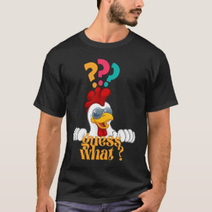 Camiseta Adivinha Que Design Branco legal Bumbum