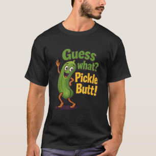 Camiseta Adivinha Que Piada De Picles De Pepino Engraçado C