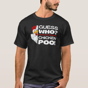 Camiseta Adivinha Quem Chicken Chickens Piadas Chicken Meme