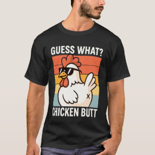 Camiseta Adivinhe O Que Bunda de Frango 2