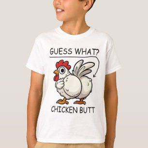 Camiseta Adivinhe O Que Bunda De Frango Amante De Frango En