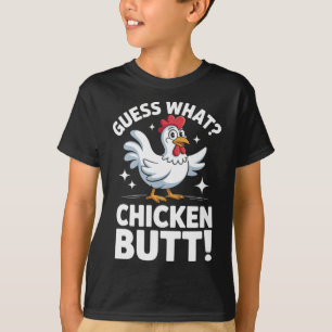 Camiseta Adivinhe O Que Bunda De Frango Clic Design De Piad