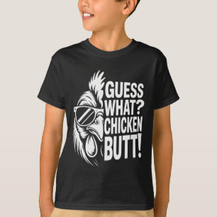 Camiseta Adivinhe O Que Bunda De Frango Meme Engraçado De F