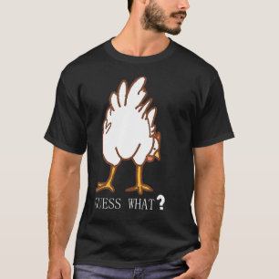 Camiseta Adivinhe O Que Bunda De Galinha