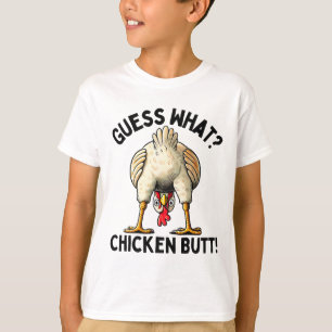 Camiseta Adivinhe O Que Bunda De Galinha _5