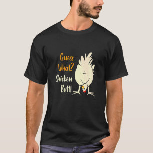 Camiseta Adivinhe O Que Bunda De Galinha Criador De Galinha