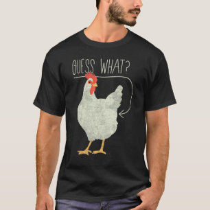 Camiseta Adivinhe O Que Bunda De Galinha Galinha 7