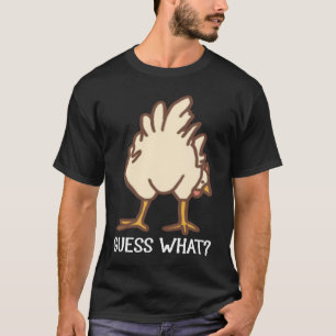 Camiseta Adivinhe O Que Bunda de Galinha Galinhas