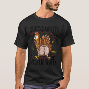 Camiseta Adivinhe O Que Bunda De Galinha Galinhas 1