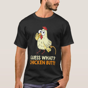 Camiseta Adivinhe O Que Bunda De Galinha Galinhas Fazendeir