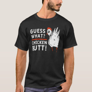 Camiseta Adivinhe O Que Bunda De Galinha Ideia De Fazendeir