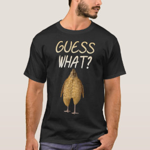 Camiseta Adivinhe O Que Bunda De Galinha! Rima Visual Engra