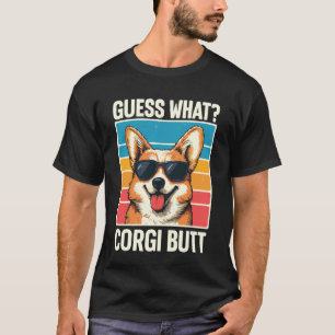 Camiseta Adivinhe O Que Corgi Bumbum 1