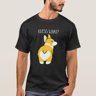 Camiseta Adivinhe O Que Corgi Bumbum Cachorro Pet