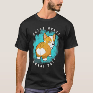 Camiseta Adivinhe O Que Corgi Bumbum Corgi