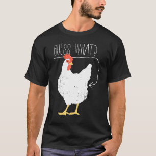 Camiseta Adivinhe O Que É Bunda De Galinha