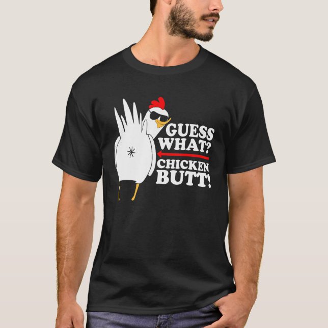Camiseta Adivinhe O Que Frango Mas (Frente)