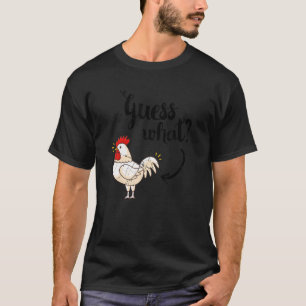 Camiseta Adivinhe O Que Frango Mas O Original Desgastado Ba