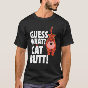Camiseta Adivinhe O Que Gato Bunda Gato