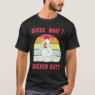 Camiseta Adivinhe Qual Animal de Bunda de Galinha