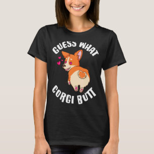 Camiseta Adivinhe Que Corgi Bumbum Corgi