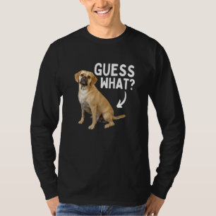 Camiseta Adivinhem o salvamento do proprietário do cão híbr