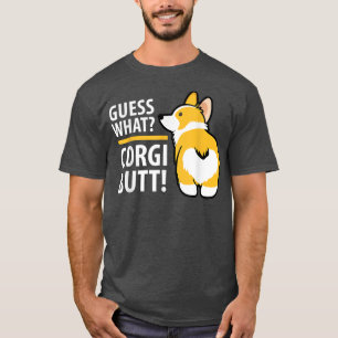 Camiseta Adivinhem qual Corgi de Proprietário do Corgi do C