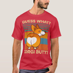 Camiseta Adivinhem Que Cão De Corgi Bumbum Pembroke Welsh C