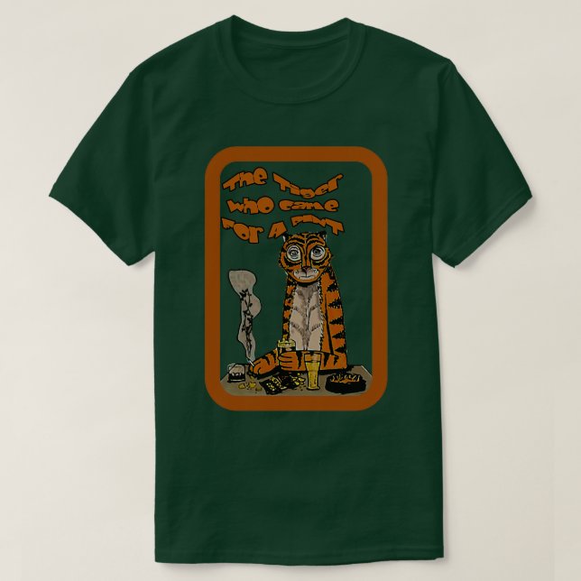 Camiseta Adivinhem quem veio por uma pinta o Tigre (Frente do Design)