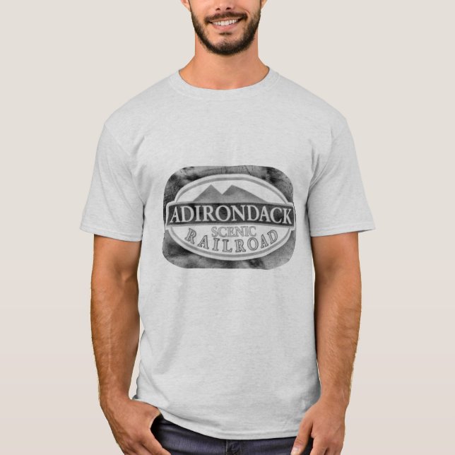 Camiseta ADK - Adirondack Scenic Railroad (Frente)