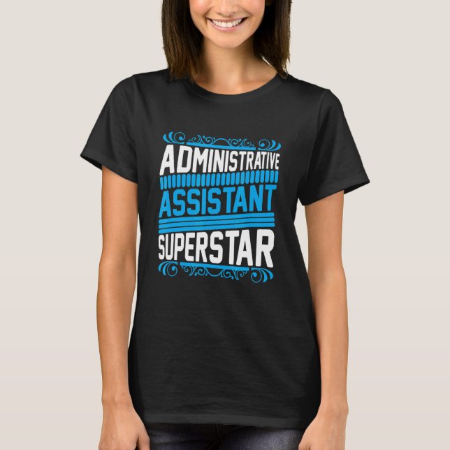 Camiseta Admi do Assistente Administrativo do Administrador (Frente)