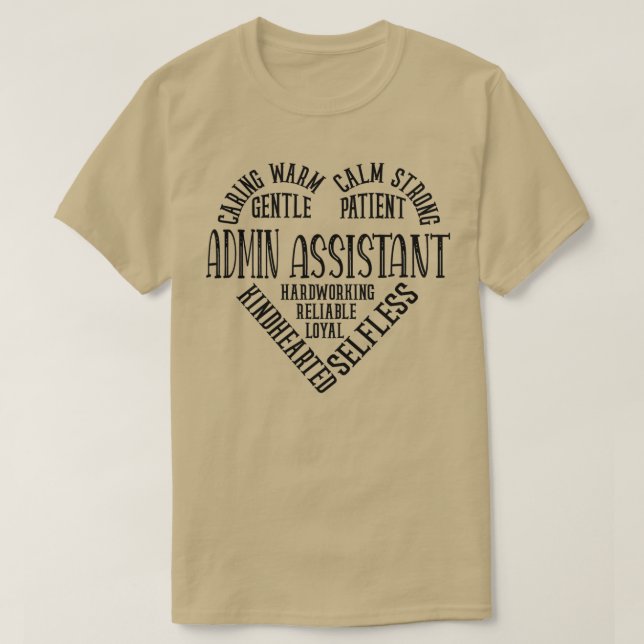 Camiseta Admin assistente 1 (Frente do Design)