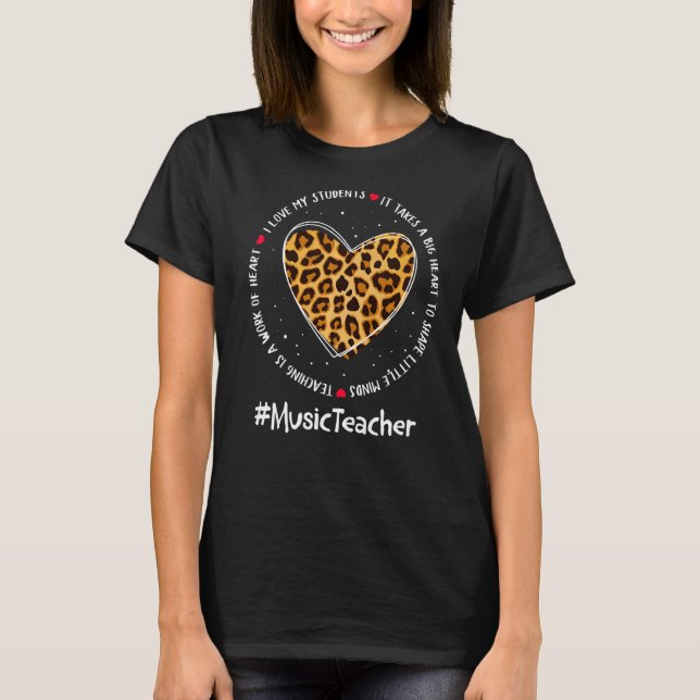 Camiseta Admin de Esquadrão de Professores de Música Semana (Frente)