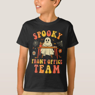 Camiseta Admin Istant Spooky Front Office Team Halloween Sc