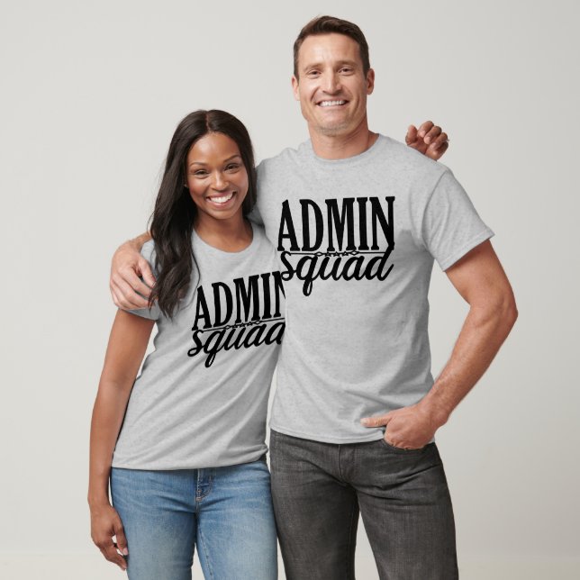 CAMISETA ADMIN SQUAD. (Unissex)