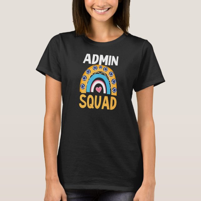 Camiseta Admin Squad Admin Assistant (Frente)
