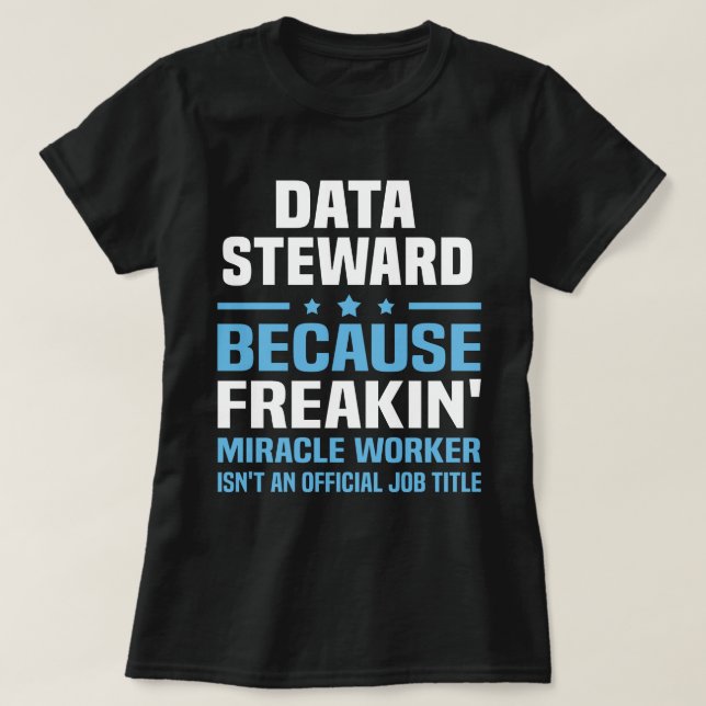 Camiseta Administrador de Dados (Frente do Design)