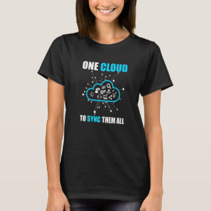 Camiseta Administrador de Nuvem para um engenheiro de DevOp