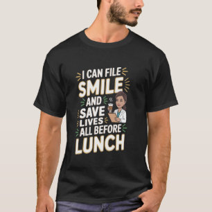 Camiseta Administrador de Saúde Desenho Para Gestão Hospita