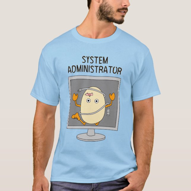 Camiseta Administrador do sistema (Frente)