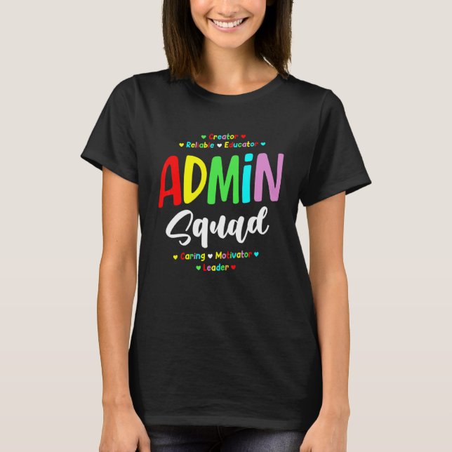 Camiseta Administrador Principal do Admin. de Escola de Esq (Frente)