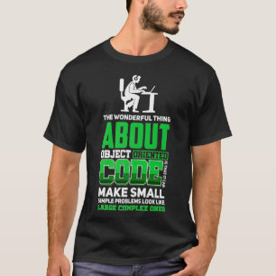 Camiseta Administrador Programador Linu Binário Código Pr