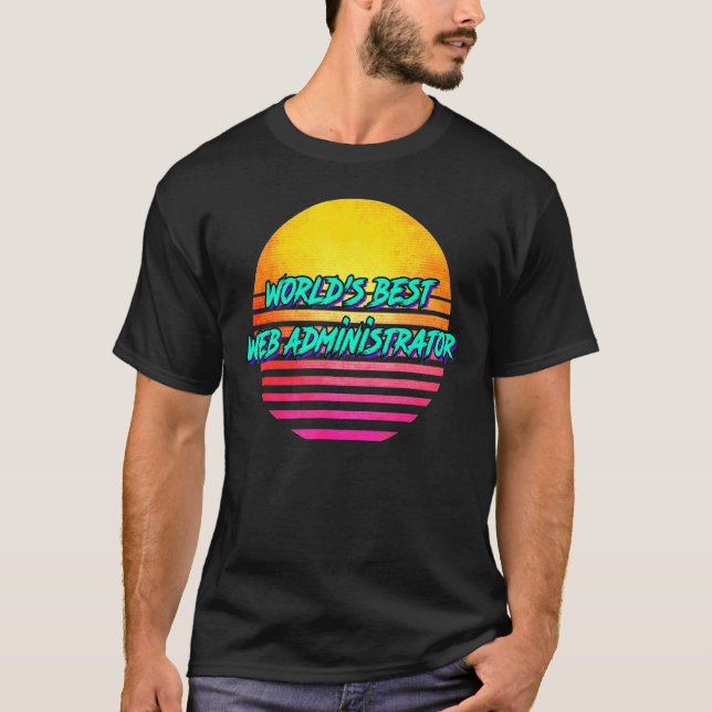 Camiseta Administrador Retro Web (Frente)
