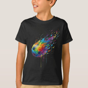 Camiseta Admiradores de jogador de futebol com manchas de t