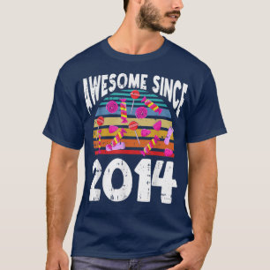 Camiseta Admirável Desde 2014, 8.º Aniversário, 8 anos