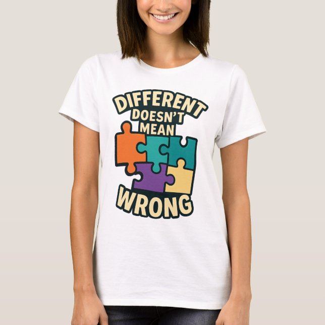 Camiseta Admissibilidade de diversidade - Adotar a exclusiv (Frente)