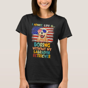 Camiseta Admito Que A Vida É Tão Chata Sem O Meu Relatório