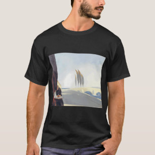 Camiseta Adobes e galpão novo méxico Edward Hopper