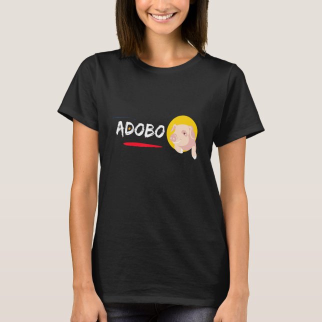 Camiseta ADOBO autêntico pinoy (Frente)